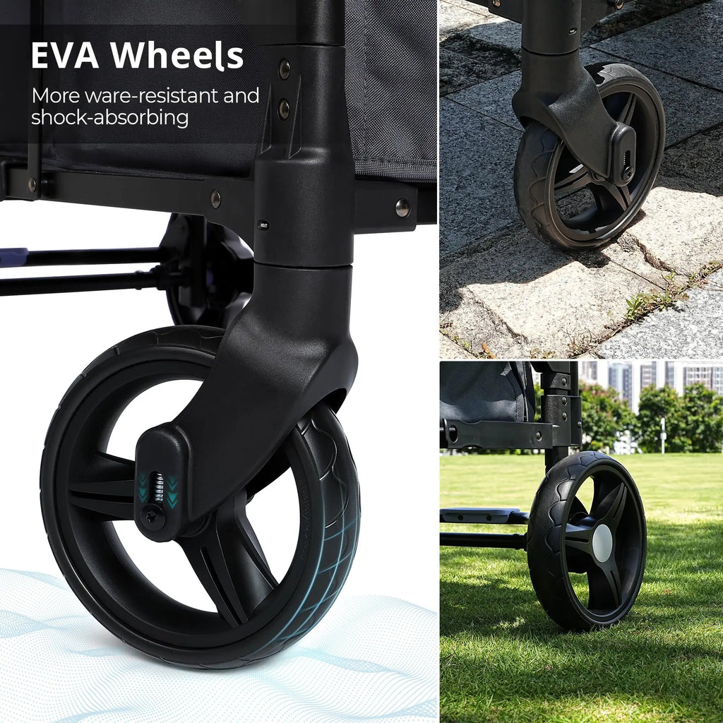 Momfann Stroller Wagon for Kids – 2-Seater All-Terrain Baby Wagon