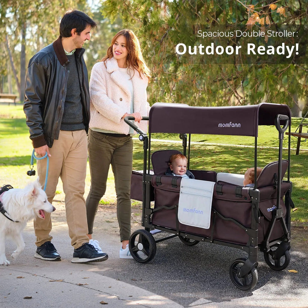 Momfann Stroller Wagon for Kids – 2-Seater All-Terrain Baby Wagon